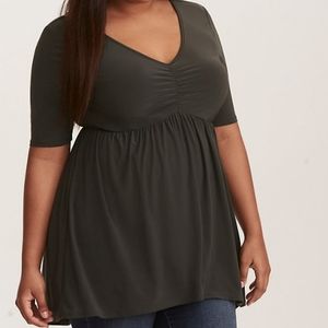 Black Babydoll tunic